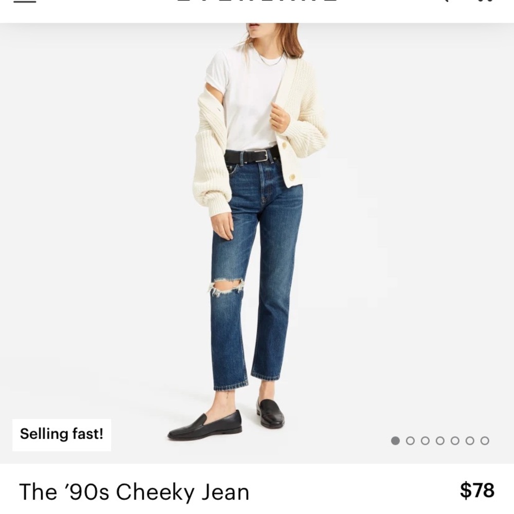 Everlane 90s Cheeky Jean